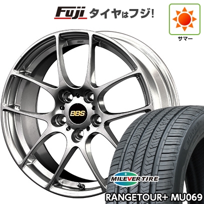 【新品国産車用5穴114.3】 | 夏タイヤ ホイール4本セット | 235/50R18 | ミレバー レンジツアープラスMU069（限定） | BBS JAPAN RF | 8J 18インチ