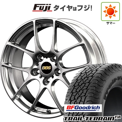 【新品国産車用5穴100】 | 夏タイヤ ホイール4本セット | 225/55R18 | BFグッドリッチ トレールテレーンT/A RBL | BBS JAPAN RF | 8J 18インチ