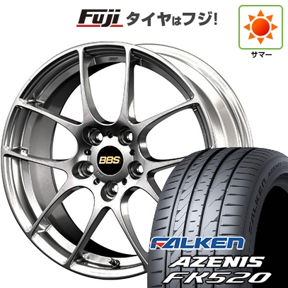 【新品国産車用5穴114.3】 | 夏タイヤ ホイール4本セット | 225/40R18 | ファルケン アゼニス FK520L | BBS JAPAN RF | 8.5J 18インチ
