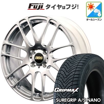 【新品】60系プリウス | オールシーズンタイヤ ホイール4本セット | 195/60R17 | シュアグリップ AS ナノ | BBS JAPAN RE-L2 | 7J 17インチ
