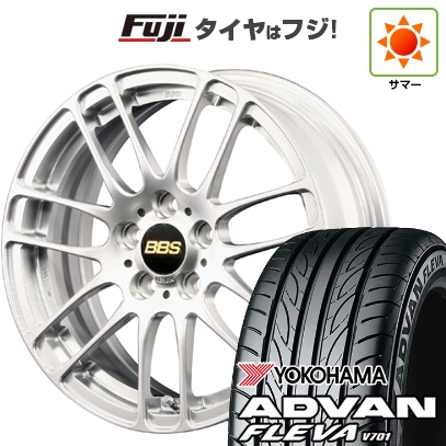 【新品国産車用5穴114.3】 | 夏タイヤ ホイール4本セット | 205/55R16 | ヨコハマ アドバン フレバV701 | BBS JAPAN RE-L2 | 7J 16インチ