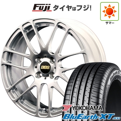 【新品国産車用5穴114.3】 | 夏タイヤ ホイール4本セット | 215/55R17 | ヨコハマ ブルーアース XT AE61 | BBS JAPAN RE-L2 | 7J 17インチ