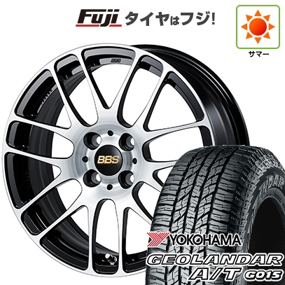 新品 N-BOX タント スペーシア 夏タイヤ ホイール4本セット 165/55R15 ヨコハマ ジオランダー A/T G015 RBL BBS JAPAN RE-L2 ブラックダイヤカット 5J 15インチ