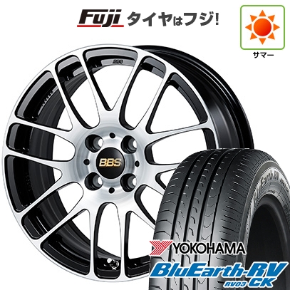 パンク保証付き 新品 N-BOX タント スペーシア 夏タイヤ ホイール4本セット 165/55R15 ヨコハマ ブルーアース RV-03CK BBS JAPAN RE-L2 15インチ