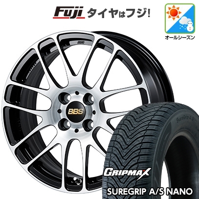 【新品】60系プリウス | オールシーズンタイヤ ホイール4本セット | 195/60R17 | Sure Grip AS ナノ | BBS JAPAN RE-L2 17インチ
