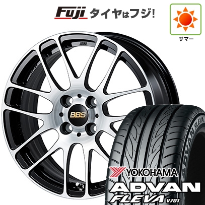 【新品】シエンタ 2022- | 夏タイヤ ホイール4本セット | 195/55R16 | ヨコハマ アドバン フレバV701 | BBS JAPAN RE-L2 ブラックダイヤカット | 6.5J 16インチ