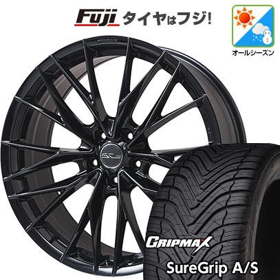 【新品国産車用5穴114.3】 | オールシーズンタイヤ ホイール4本セット | 225/55R18 | グリップマックス Sure Grip AS | シュヴァート ブルネン LX 18インチ