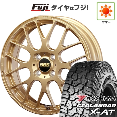 【新品 軽自動車】タフト ソリオ 夏タイヤ ホイール4本セット 165/65R15 ヨコハマ ジオランダー X-AT G016 RBL BBS JAPAN RP 5.5J 15インチ