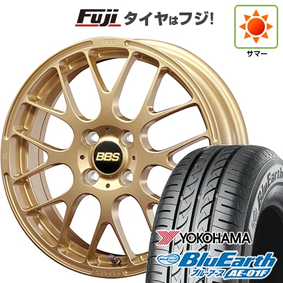 【新品国産車用4穴100】 | 夏タイヤ ホイール4本セット | 185/55R16 | ヨコハマ ブルーアース AE-01F | BBS JAPAN RP | 6J 16インチ