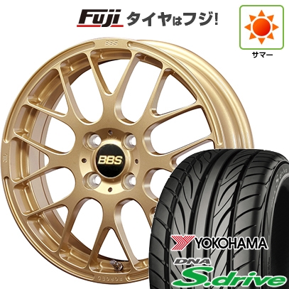 【新品 軽自動車】 夏タイヤ ホイール4本セット 165/40R16 ヨコハマ DNA Sドライブ BBS JAPAN RP 5.5J 16インチ