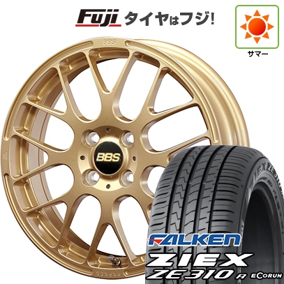 【新品国産車用4穴100】 | 夏タイヤ ホイール4本セット | 195/55R16 | ファルケン ジークス ZE310R エコラン(限定) | BBS JAPAN RP | 6.5J 16インチ