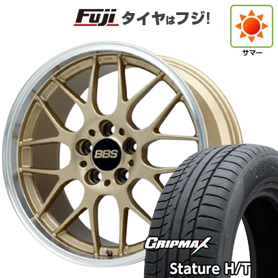 【新品国産車用5穴114.3】 | 夏タイヤ ホイール4本セット | 225/60R18 | スタチャー H/T BSW | BBS JAPAN RG-R | 8J 18インチ