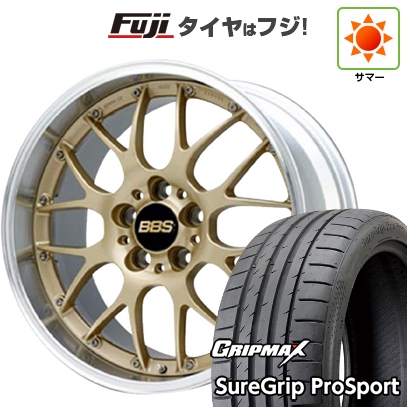 【新品国産車用5穴114.3】 | 夏タイヤ ホイール4本セット | 225/35R19 | シュアグリップ PRO SPORT BSW | BBS JAPAN RS-GT | 8J 19インチ