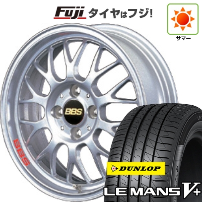 【新品国産車用5穴100】 | 夏タイヤ ホイール4本セット | 205/55R16 | ダンロップ ルマン V+(ファイブプラス) | BBS JAPAN RG-F | 6.5J 16インチ