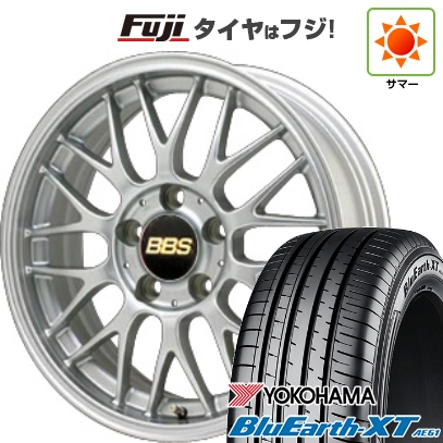 【新品国産車用5穴114.3】 | 夏タイヤ ホイール4本セット | 215/60R16 | ヨコハマ ブルーアース XT AE61 | BBS JAPAN RG-F | 7J 16インチ