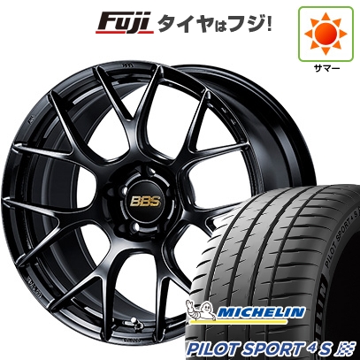 【新品】シビック タイプR(FL5) | 夏タイヤ ホイール4本セット | 265/35R18 | ミシュラン パイロット スポーツ4S | BBS JAPAN RE-V7 | 9.5J 18インチ