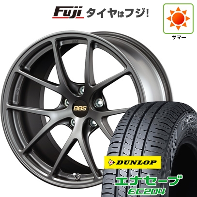 【新品国産車用5穴100】 | 夏タイヤ ホイール4本セット | 215/45R17 | ダンロップ エナセーブ EC204 | BBS JAPAN RI-A | 7.5J 17インチ
