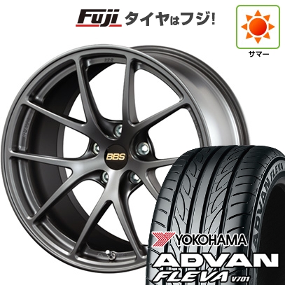 【新品国産車用5穴114.3】 | 夏タイヤ ホイール4本セット | 215/40R18 | ヨコハマ アドバン フレバV701 | BBS JAPAN RI-A | 7.5J 18インチ