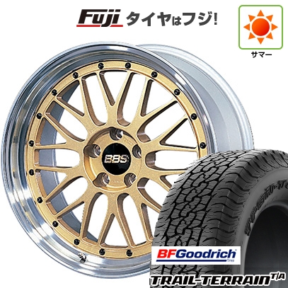 【新品国産車用5穴114.3】 | 夏タイヤ ホイール4本セット | 235/60R18 | BFグッドリッチ トレールテレーンT/A RBL | BBS JAPAN LM | 7.5J 18インチ