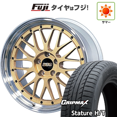 【新品国産車用5穴114.3】 | 夏タイヤ ホイール4本セット | 235/50R18 | スタチャー H/T BSW | BBS JAPAN LM | 8J 18インチ