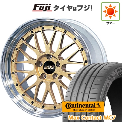 【新品国産車用5穴114.3】 | 夏タイヤ ホイール4本セット | 245/35R21 | コンチネンタル コンチ マックスコンタクトMC7(限定) | BBS JAPAN LM | 21インチ