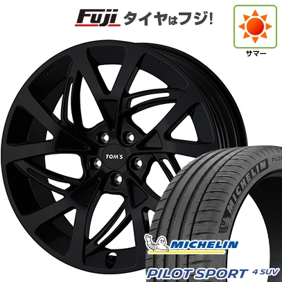 新品 レクサスRX 2022/11- | 夏タイヤ ホイール4本セット | 235/50R21 | パイロット スポーツ4 SUV | TOMS トムス(トヨタ車専用) TWF07【限定】 | 21インチ