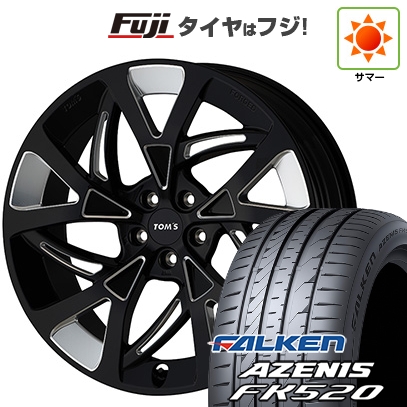 【新品国産車用5穴114.3】 | 夏タイヤ ホイール4本セット | 245/35R21 | ファルケン アゼニス FK520L | TOMS トムス(トヨタ車専用) TWF07【限定】 | 21インチ