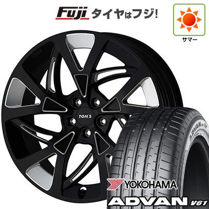新品 レクサスRX 2022/11- | 夏タイヤ ホイール4本セット | 235/50R21 | アドバン V61 | TOMS トムス(トヨタ車専用) TWF07【限定】 | 21インチ