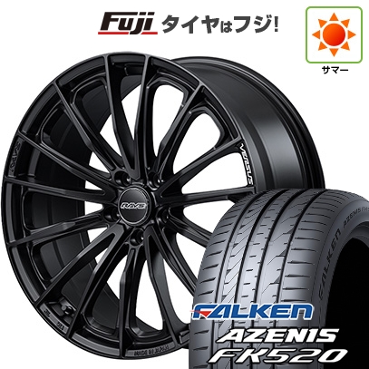 【新品国産車用5穴114.3】 | 夏タイヤ ホイール4本セット | 225/40R19 | ファルケン アゼニス FK520L | RAYS レイズ ベルサス ヴォウジェ SE | 8J 19インチ