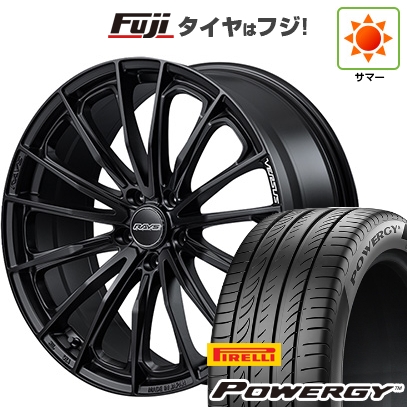 【新品国産車用5穴114.3】 | 夏タイヤ ホイール4本セット | 235/55R19 | ピレリ パワジー | RAYS レイズ ベルサス ヴォウジェ SE | 8J 19インチ