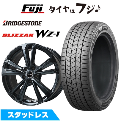 【新品】アウディA3（GY） スタッドレスタイヤ ホイール４本セット 205/55R16 ブリヂストン ブリザック WZ-1 ユーロツヴァイ FK-5 6.5J 16インチ