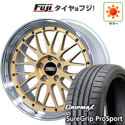【新品国産車用5穴114.3】 | 夏タイヤ ホイール4本セット | 255/45R20 | グリップマックス シュアグリップ PRO SPORT BSW（限定） | BBS JAPAN LM | 20インチ