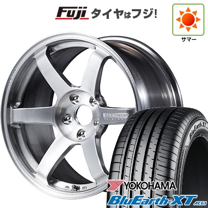 【新品国産車用5穴114.3】 | 夏タイヤ ホイール4本セット | 225/50R18 | ブルーアース XT AE61 | TE37 サーガ S-plus A.S.T. 18インチ