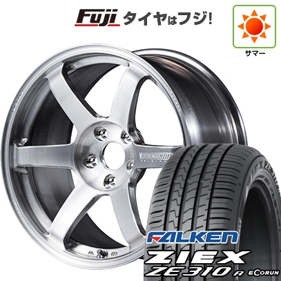 【新品国産車用5穴114.3】 | 夏タイヤ ホイール4本セット | 225/45R18 | ジークス ZE310R エコラン(限定) | TE37 サーガ S-plus A.S.T. 18インチ