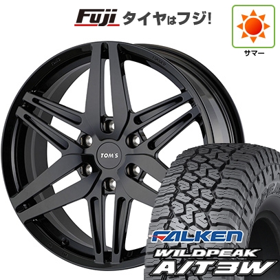 新品 ランクル300 夏タイヤ ホイール4本セット 285/55R20 ファルケン ワイルドピーク A/T3W TOMS トムス TWF08 8.5J 20インチ