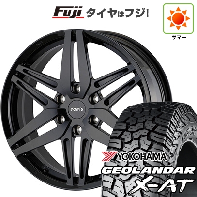 新品 ランクル300 夏タイヤ ホイール4本セット 275/55R20 ヨコハマ ジオランダー X-AT G016 RBL TOMS トムス TWF08 8.5J 20インチ