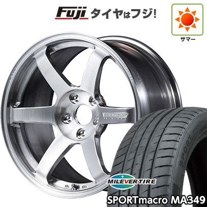 【新品国産車用5穴114.3】 | 夏タイヤ ホイール4本セット | 235/35R19 | ミレバー MA349 | TE37 サーガ S-plus A.S.T. | 9J 19インチ