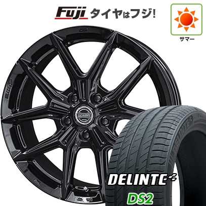 【新品国産車用5穴100】 | 夏タイヤ ホイール4本セット | 195/65R15 | デリンテ DS2(限定) | 共豊 スマック IG-TEC | 6J 15インチ