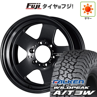 【新品】プラド/ハイラックス | サマータイヤ ホイール4本セット | 285/70R17 | ファルケン ワイルドピーク A/T3W | ADVAN Racing GT HEAVY DUTY | 17インチ