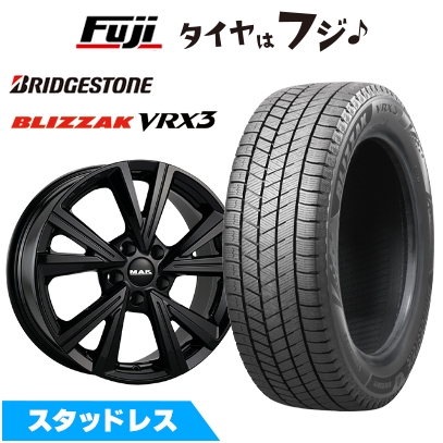 ブリザック VRX3 - 【新品】VW(T-Cross)スタッドレスタイヤ 車輪4本仕掛ける 205/55R17 ブリヂストン MAK クバーズ 7J 17in 自動車-車、バイク、自転車