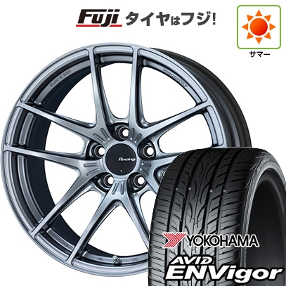 【新品国産車用5穴114.3】 | 夏タイヤ ホイール4本セット | 225/40R19 | ヨコハマ エイビッド エンビガーS321 | ENKEI エンケイ Racing NVR5 | 9J 19インチ