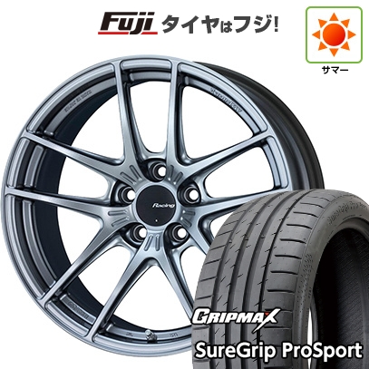 【新品国産車用5穴114.3】 | 夏タイヤ ホイール4本セット | 225/40R19 | シュアグリップ PRO SPORT BSW | ENKEI エンケイ Racing NVR5 | 19インチ