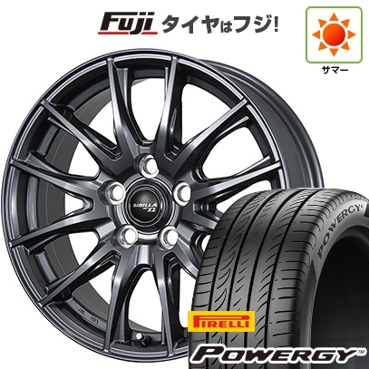 【新品】シエンタ 2015-22 | 夏タイヤ ホイール4本セット | 185/60R15 | ピレリ パワジー | トピー シビラ NEXT X2 | 6J 15インチ