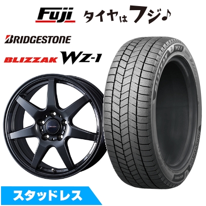【新品】レクサスLBX スタッドレスタイヤ ホイール4本セット 225/55R18 ブリザック WZ-1 WEDS ウェッズ ヴェルバ ワンダー トヨタ車専用 7J 18インチ