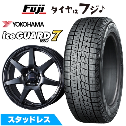 アイスガード 7 - 【新品】ジャケット冠クロスオーバー スタッドレスタイヤ 銀輪4本仕かける 225/55R19 内燃機関かばい立て7 七つIG70 ヴェルバ ワンダー トヨタ車専用 7J 19in
