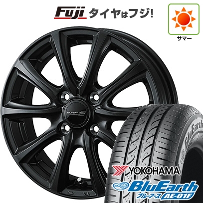 【新品国産車用4穴100】 | 夏タイヤ ホイール4本セット | 185/70R14 | ヨコハマ ブルーアース AE-01F | WEDS ウェッズ エリシア | 5.5J 14インチ