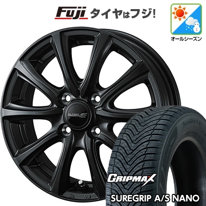 グリップマックス - 【新品】ライズ/ロッキー（変わり種） | オール時期タイア 車輪4本仕掛ける | 195/65R16 | シュアグリップ AS ナノ | エリシア | 6J 16in 自動車-車、バイク、自転車-タイヤ、ホイール