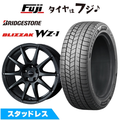 ブリザック - 【新品】VW(ゴルフ)スタッドレスタイヤ 銀輪4本仕かける 205/55R16 ブリヂストン WZ-1 WEDS ウェッズ アーヴィン S02 6.5J 16in