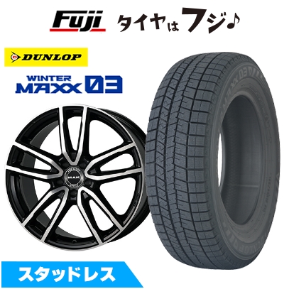 新品 ベンツGLC(X254/C254)スタッドレスタイヤ ホイール4本セット 235/55R19 ダンロップ ウインターマックス03 WM03 MAK エボ 8J 19インチ
