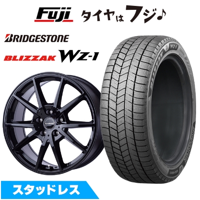 【新品】輸入車用 MINI（F60 JCW） スタッドレスタイヤ ホイール4本セット 225/55R17 ブリヂストン ブリザック WZ-1 ユーロデザイン スウィンドン 7.5J 17インチ